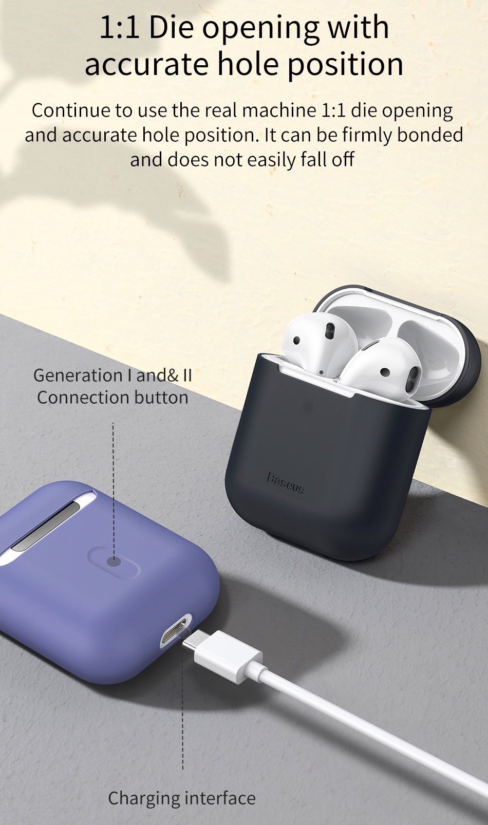 6. AirPods Case obal sluchatka apple obal kryt pouzdro